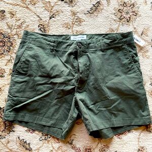 Amazon Essentials Dark Green Shorts